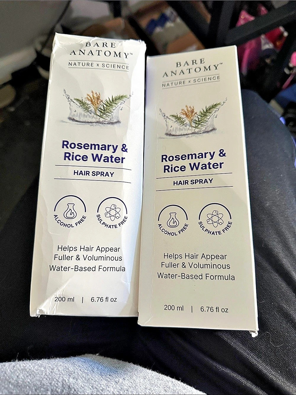 Bare Anatomy Rosemary & Rice Water Hair Spray Hair Spray 200 ml NWT